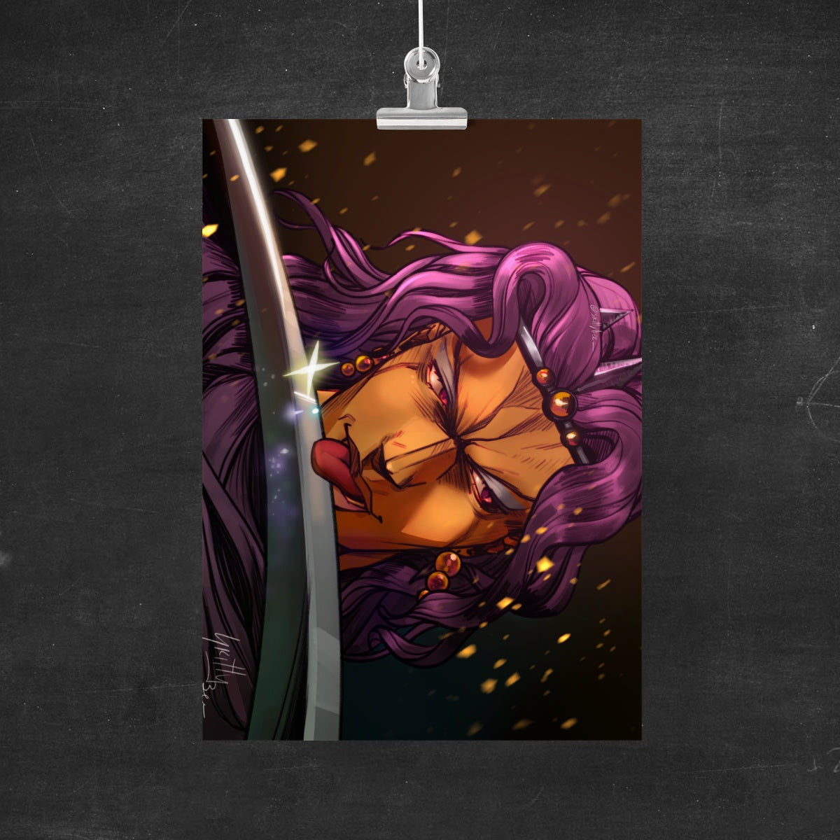 Kars Blade JJBA Poster Art Print (148mm*210mm)