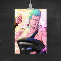 Jean-Pierre Polnareff Pose JJBA Poster Art Print (148mm x 210mm)
