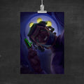 Cioccolata Syringe JJBA Poster Art Print